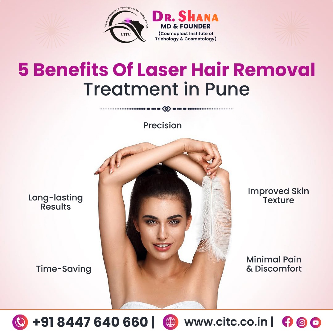 5 Benefits of Laser Hair Removal treatment